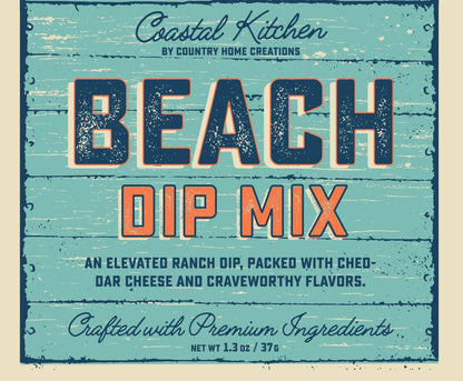 Coastal Kitchen Beach Dip Mix - NEW RELEASE