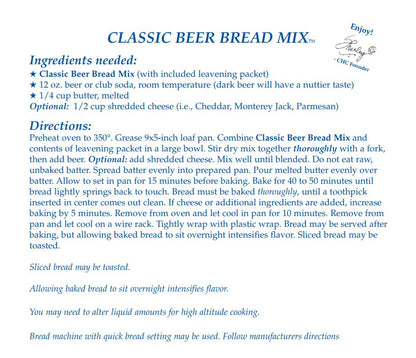Classic Beer Bread Mix