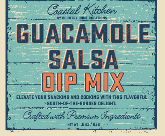 Coastal Kitchen Guacamole Salsa Mix-NEW RELEASE