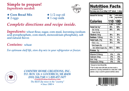 Corn Bread Mix