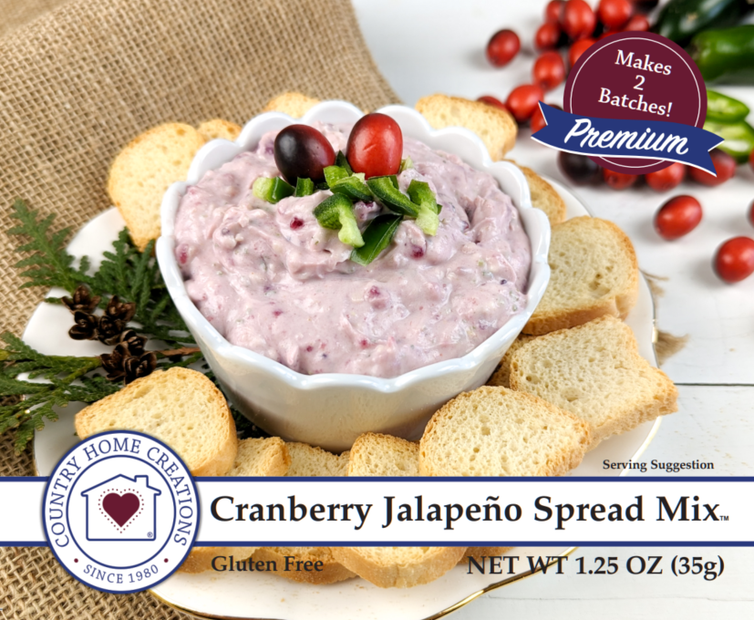 CRANBERRY JALAPENO SPREAD MIX - NEW RELEASE