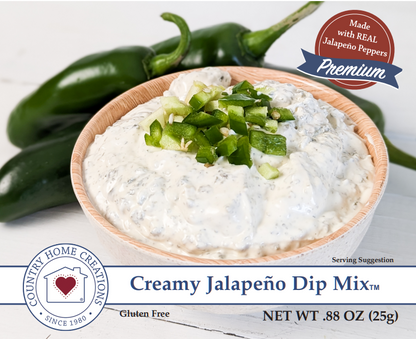 Creamy Jalapeño Dip Mix