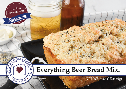 Everything Seasoning Beer Bread