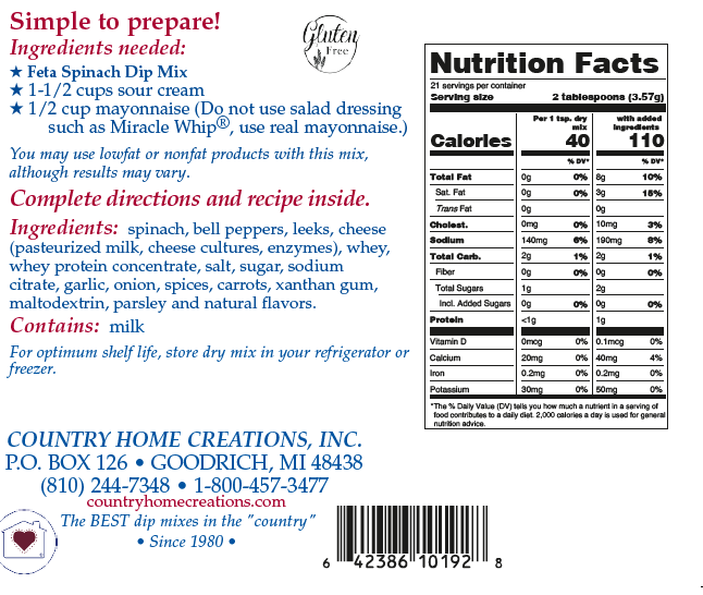 Feta Spinach Dip Mix - NEW RELEASE