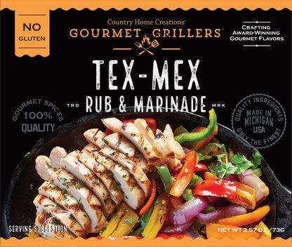 Gourmet Griller Tex-Mex Rub & Marinade - NEW RELEASE