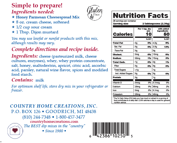 Honey Parmesan Cheesespread Mix-NEW RELEASE