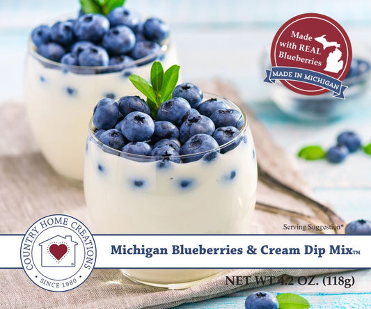 Taste of Michigan Blueberries & Cream Dip Mix
