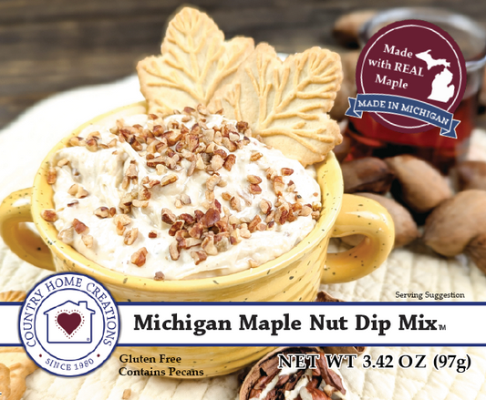 Taste of Michigan Maple Nut Dip Mix-NEW RELEASE