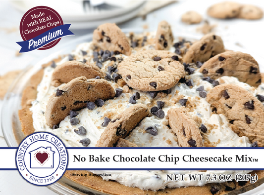 No Bake Chocolate Chip Cheesecake Mix-NEW RELEASE