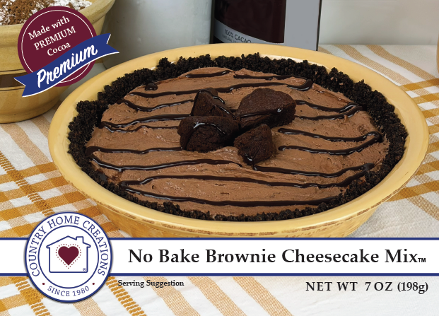 No Bake Brownie Cheesecake Mix -  For a Limited time Only