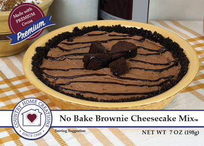No Bake Brownie Cheesecake Mix -  For a Limited time Only