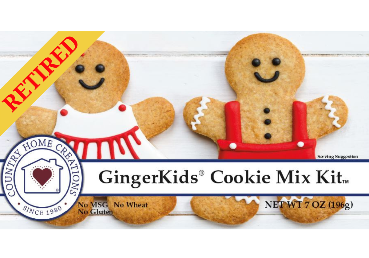 GingerKids Cookie Mix Kit