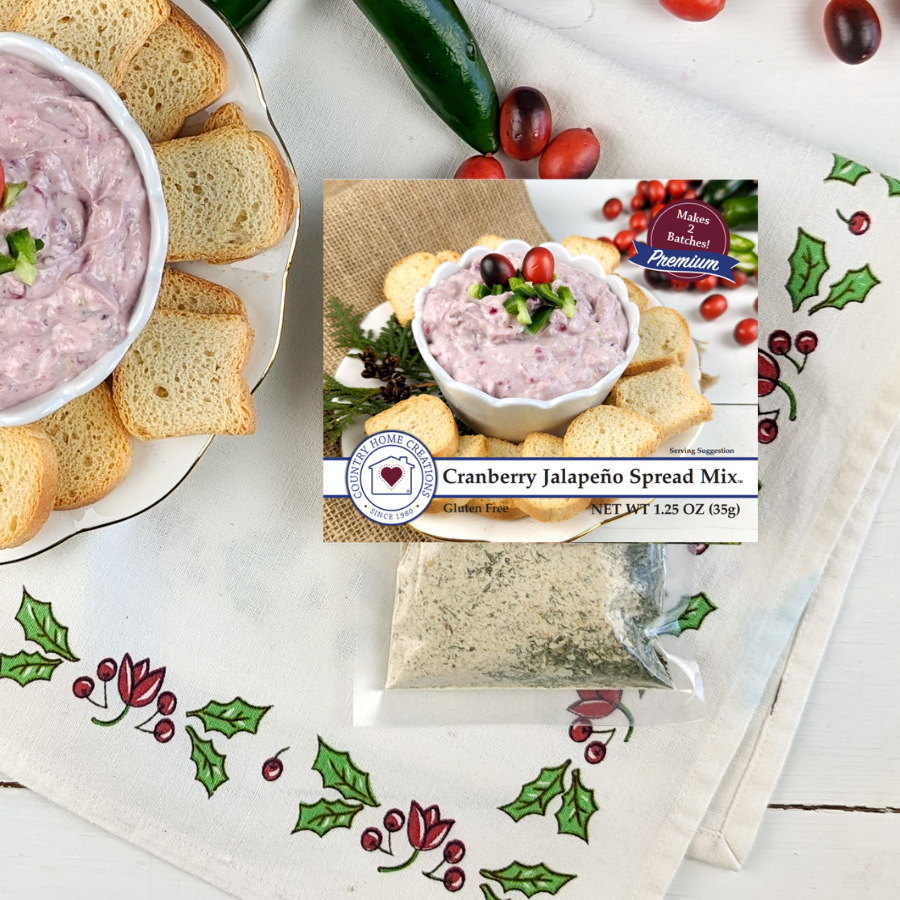 CRANBERRY JALAPENO SPREAD MIX - NEW RELEASE