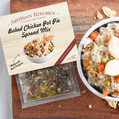 chicken pot pie seasoning mix Artisan Kitchen Baked Chicken Pot Pie Spread Mix – Country Home Creations