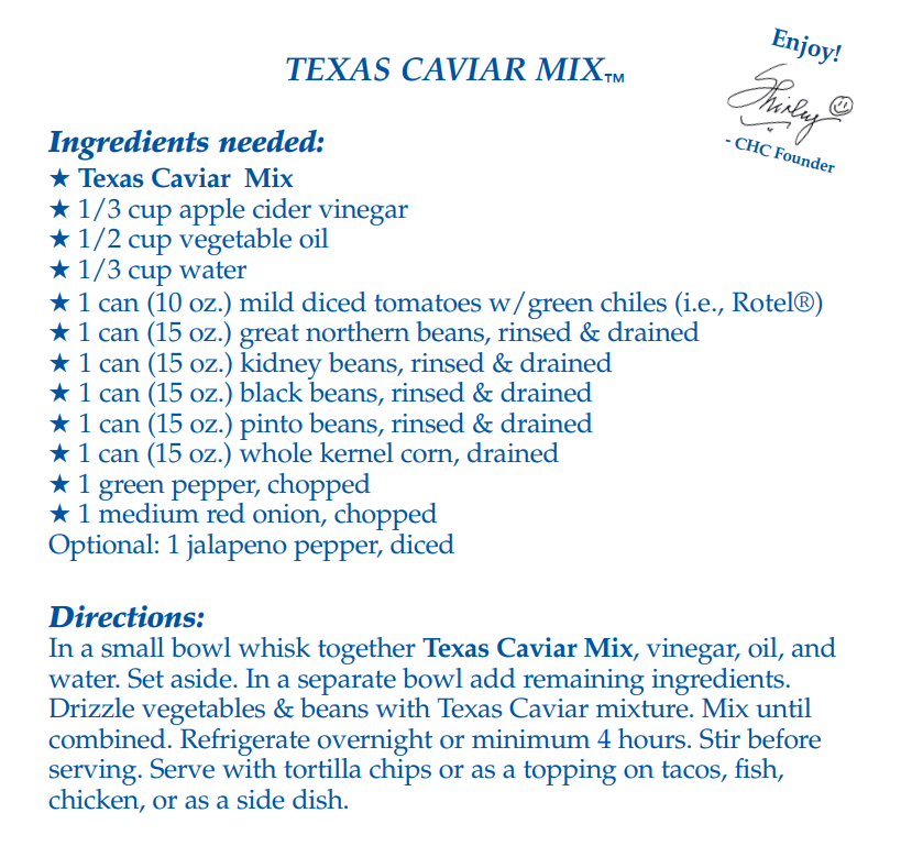 TEXAS CAVIAR MIX - NEW RELEASE