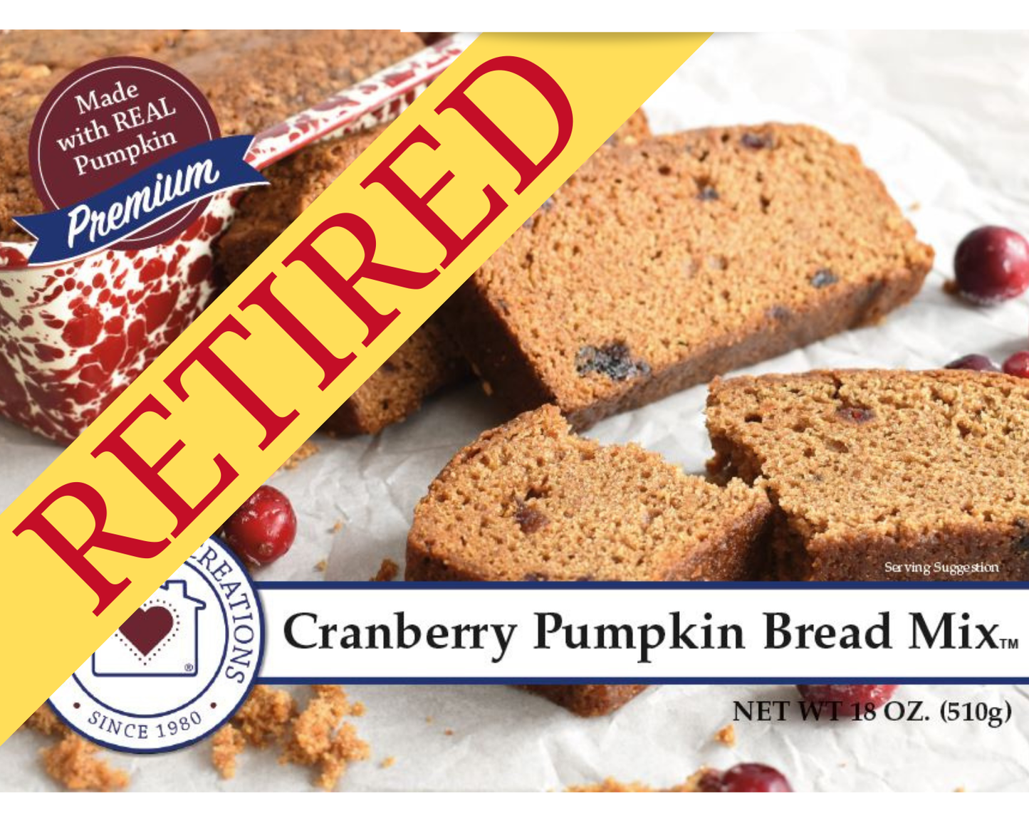 Cranberry Pumpkin Bread Mix-SOLD OUT
