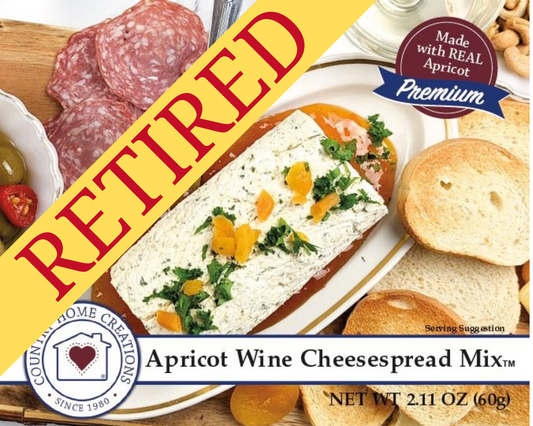 Apricot Wine Cheesespread Mix - NEW RELEASE