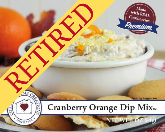 Cranberry Orange Dip Mix -VERY LIMITED QUANTITIES
