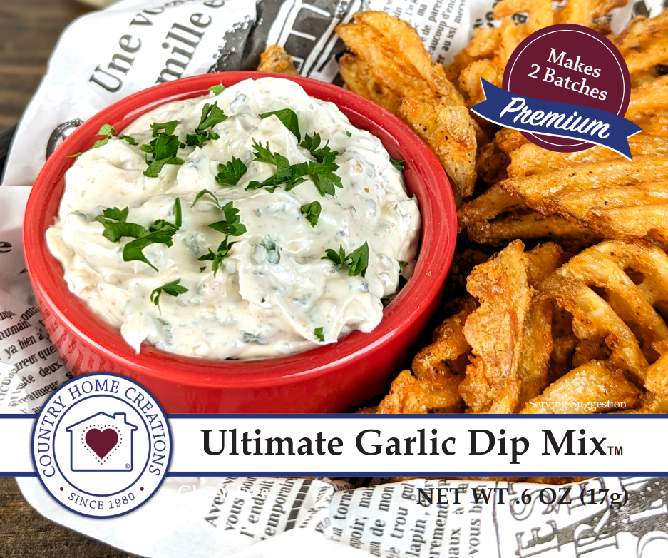 Ultimate Garlic Dip Mix – Country Home Creations