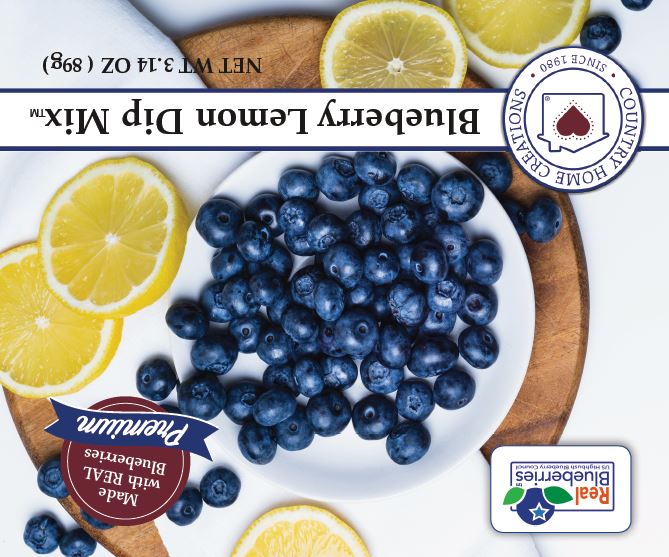 Blueberry Lemon Dip Mix