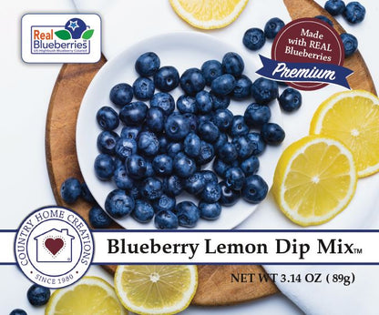 Blueberry Lemon Dip Mix