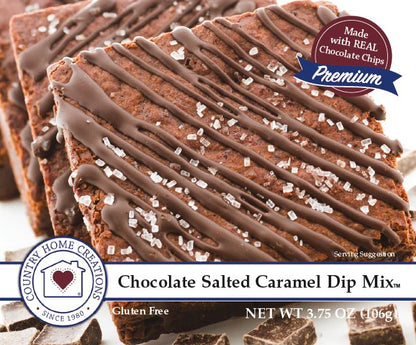 Chocolate Salted Caramel Dip Mix