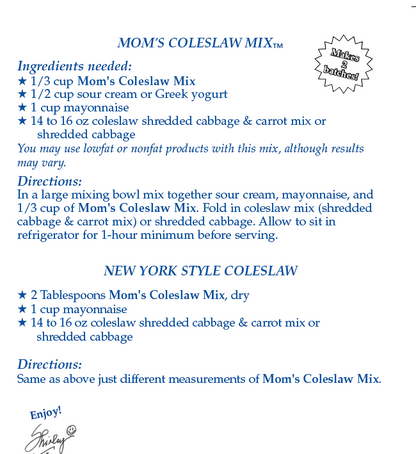 Mom's Coleslaw Mix