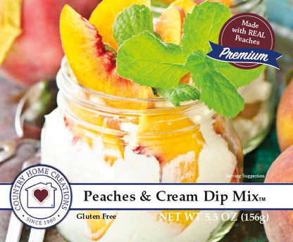 Peaches & Cream Dip Mix