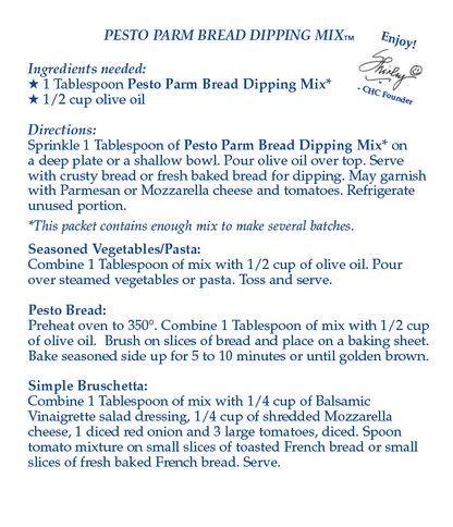 Pesto Parm Bread Dipping Mix