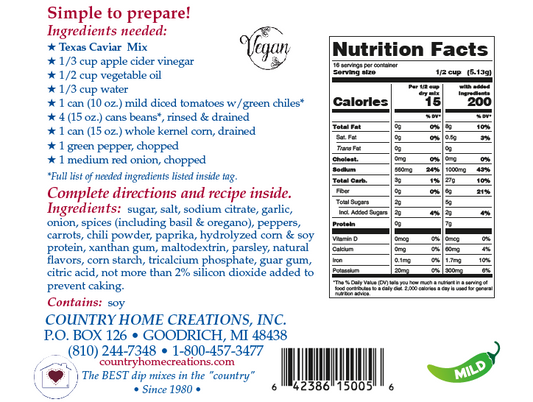 Texas Caviar Mix