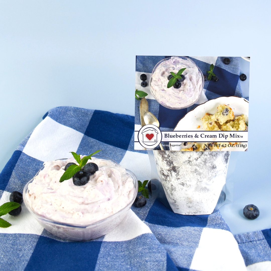 Blueberries & Cream Dip Mix