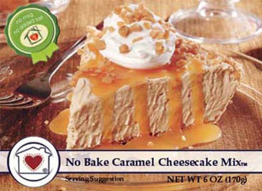 No-Bake Caramel Cheesecake Mix