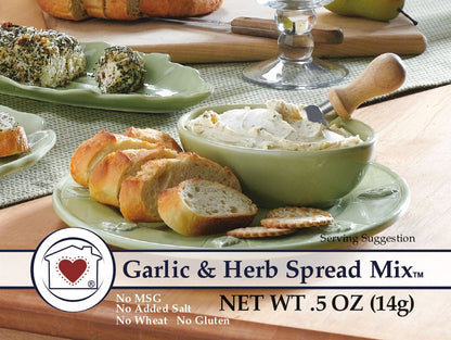 Mini Garlic & Herb Spread Dip Mix