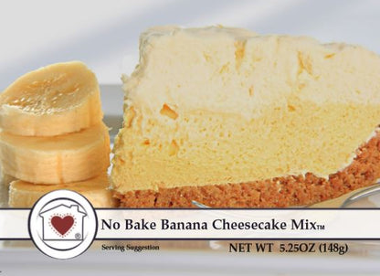 No-Bake Banana Cheesecake